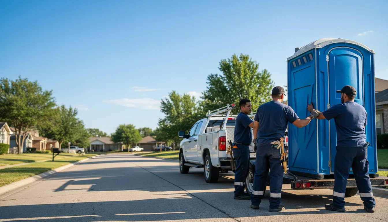 Portable Toilet Rental in Stilwell, OK near me